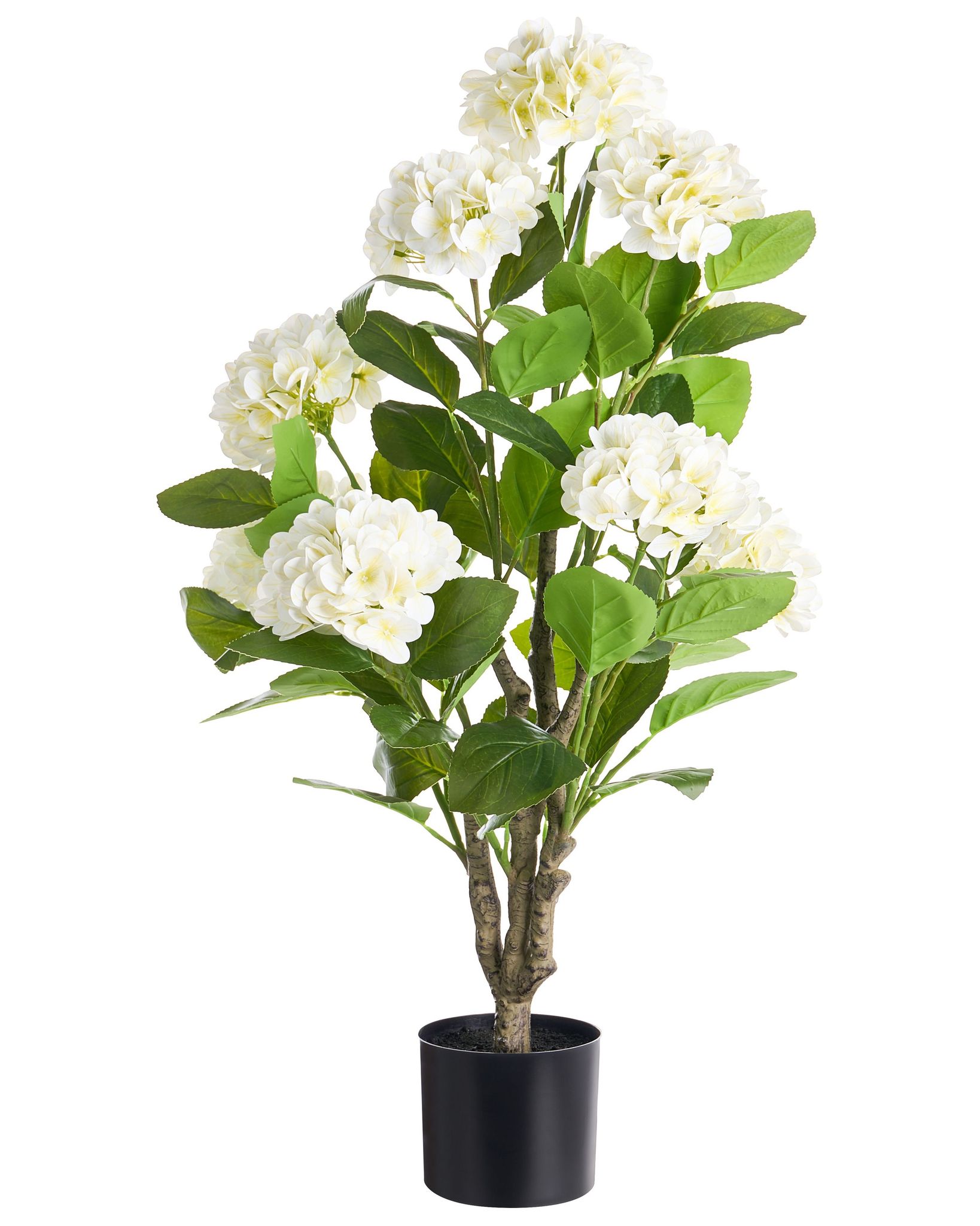 Kunstpflanze Hortensium 90 Cm Weiß