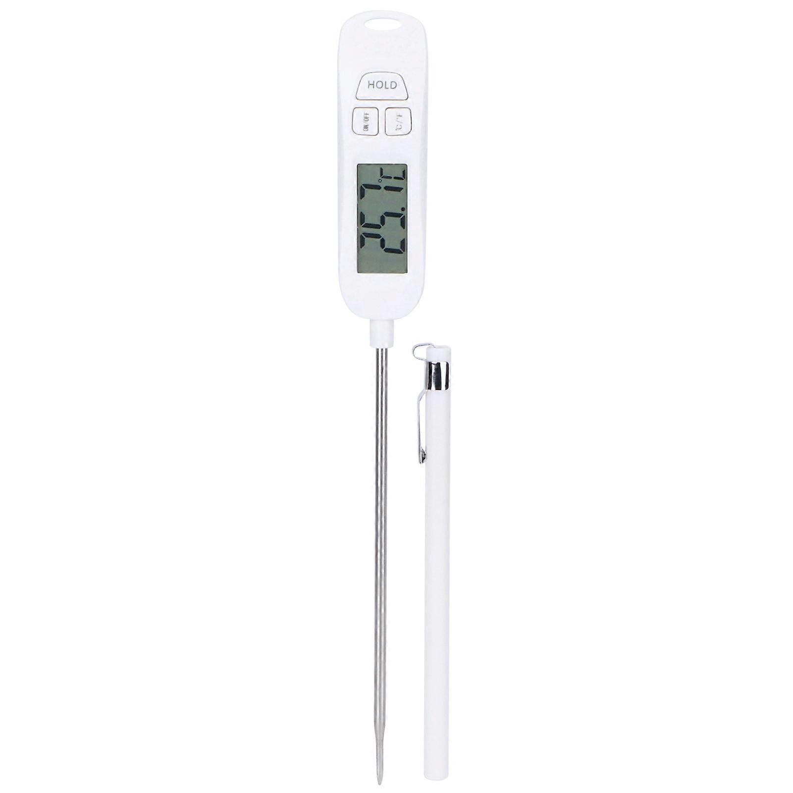 Digitales Elektronisches Grillthermometer Mit Langer Edelstahlsonde