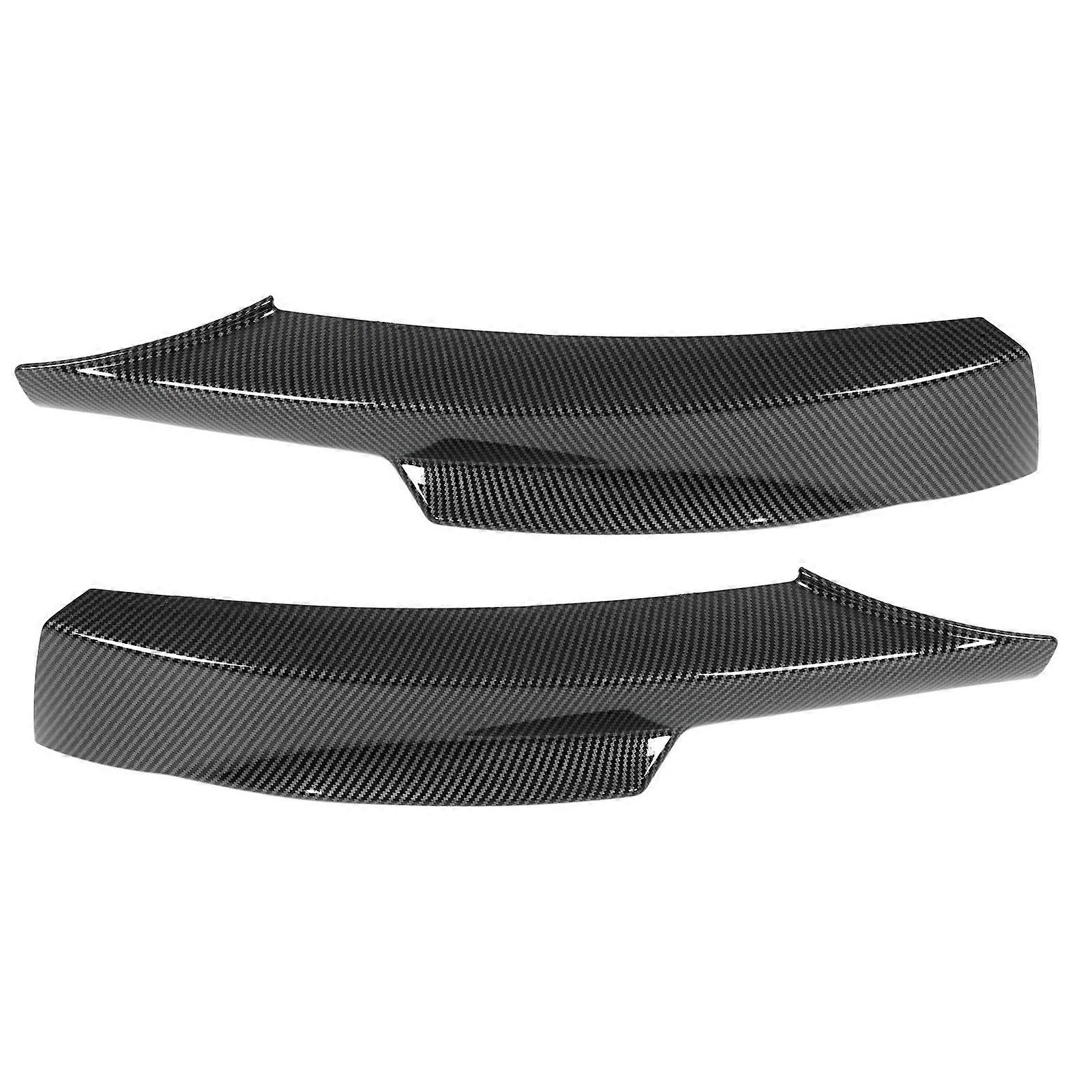 1 Paar Frontstoßstangenlippe/kinnspoiler, Glatt Und Flexibel, Ersatz Für 3er E90 M-tech Lci 320i 330i (2009–2012), Carbonfaser-optik