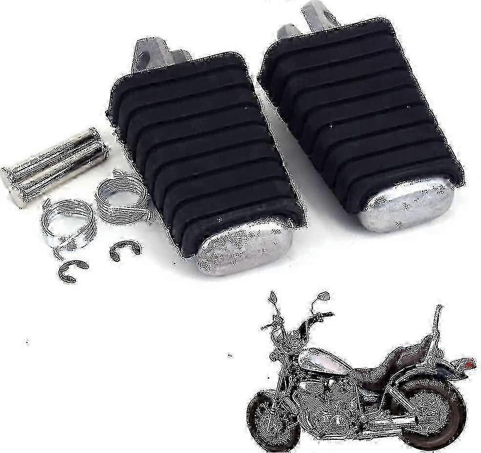 Motorrad-fußrasten Vorne Für V-star, Xvs650, Xvs400, Xv400, Xv535, Vmx1200, Maxim V-max, Virago, Vj700, Xj700s, Xv700, Xv750, Xv920, Xv1100 (alle Baujahre)
