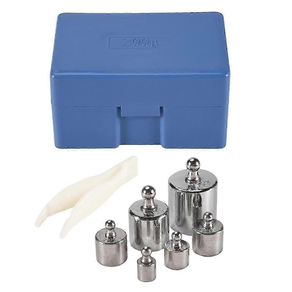6-teiliges Set Mit Präzisionsgewichten (100 G, 50 G, 2 X 20 G, 10 G, 5 G) – Digitalwaage