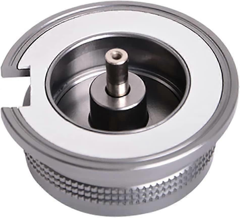 Gasadapter-konverter Für Campingkocher, Anschluss Von Gasflaschen Für Outdoor-aktivitäten Wie Wandern, Picknicken, Trekking Und Indoor-gaskartuschen (farbe: Silber) (1 Stück)