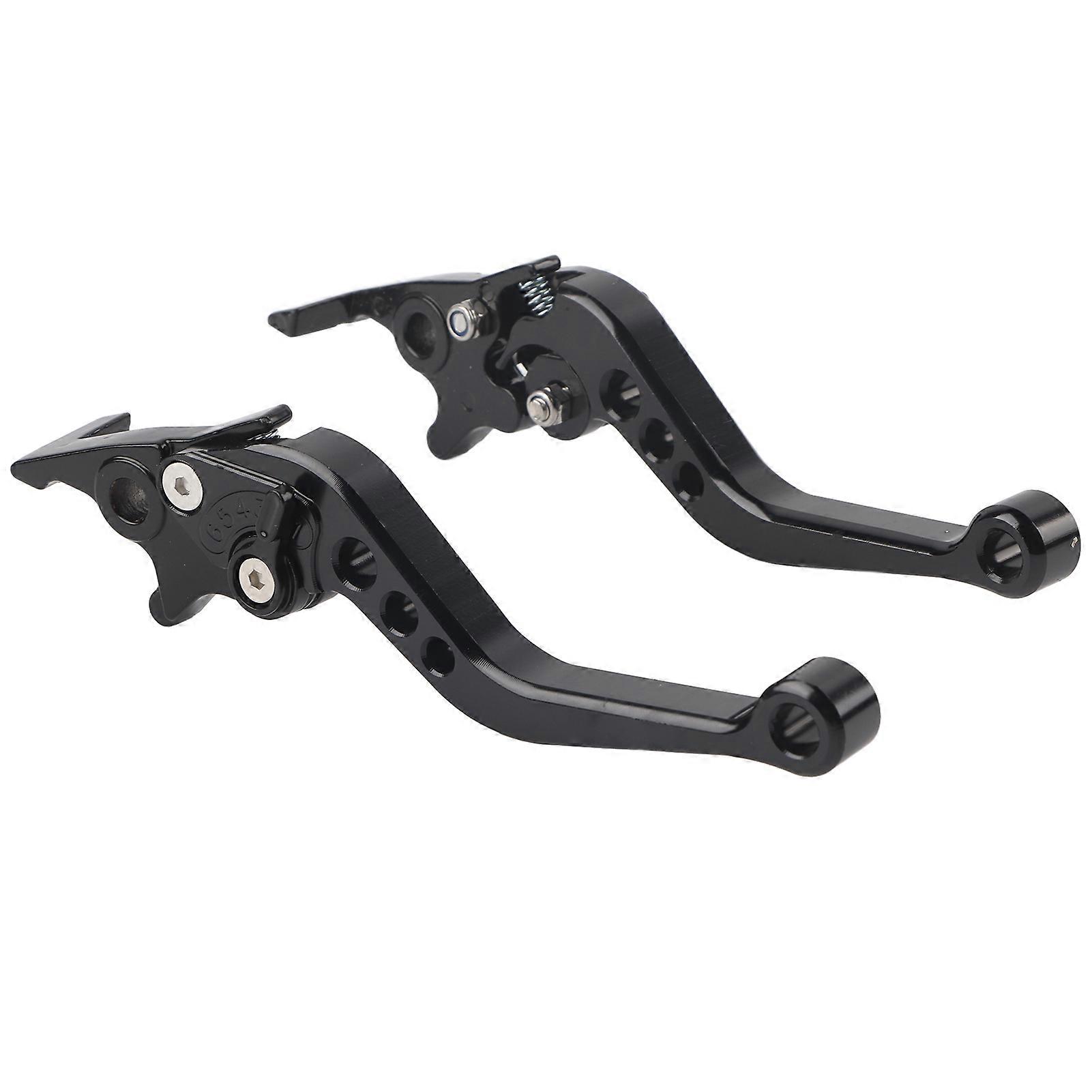Motorrad-kupplungs- Und Bremshebel, Cnc-gefräste Aluminiumlegierung, Universelles Motorradzubehör, Schwarz