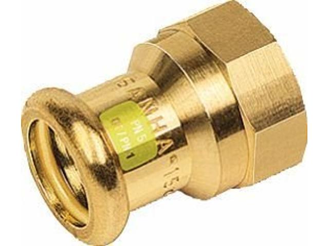 Sanha Gas-pressfit., Überg.-muf. 28x1 Rotguss, Nr.11270g - 83068482 Von Buderus