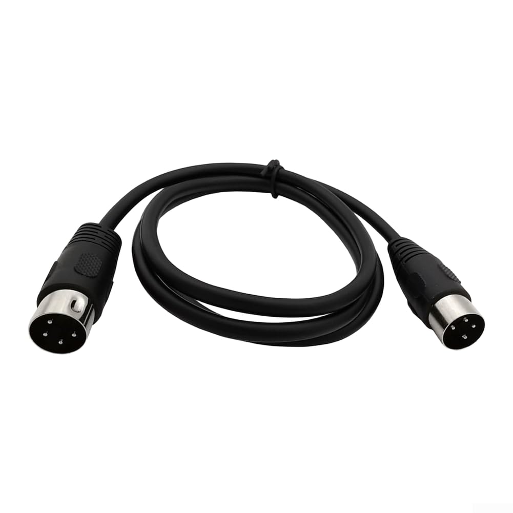 4-poliges Din-stecker-stecker-av-kabel Für Auto-audio- Und Midi-geräte, Leichtes Kupferdatenkabel (1,5 Meter)