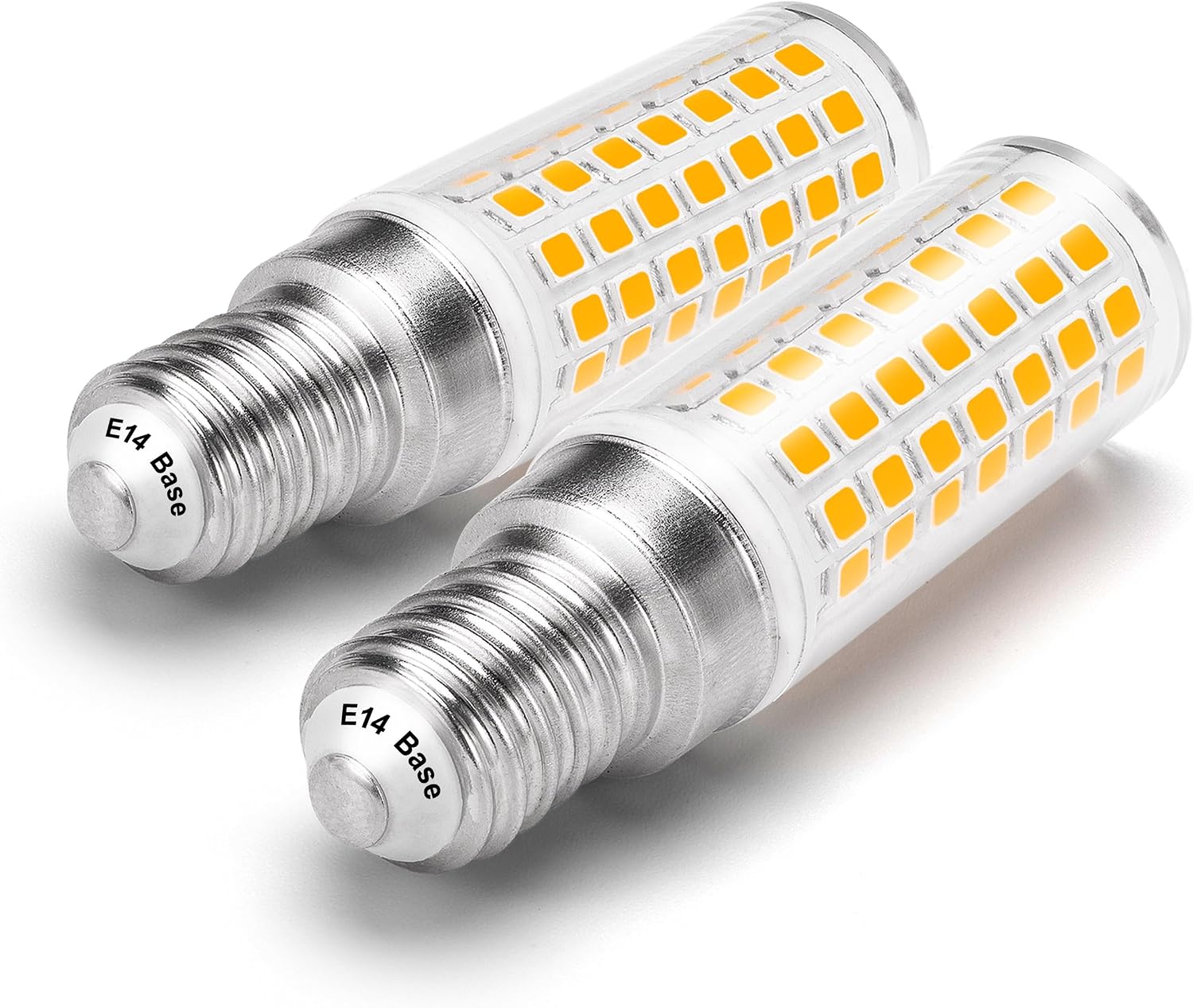 E14 Led-lampe, Warmweiß 2700 K, 5 W (entspricht 60 W), 650 Lm, 2er-pack E14 Dunstabzugshaubenlampe, Kleiner Schraubsockel, Für Dunstabzugshauben, Kühlschränke, Kronleuchter, Innenbereich, Nicht Dimmb