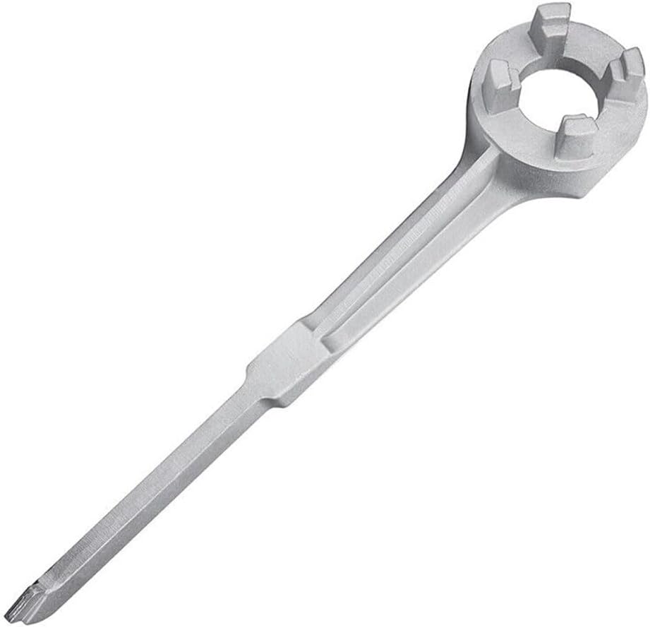 Aluminium-fassschlüssel – Schlüsselöffnungswerkzeug Für 2- Und 4-zoll-fässer (12–120 Liter) – Sicheres Und Funkenfreies Design