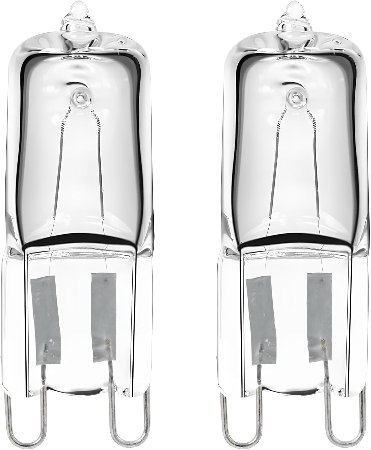 2er-pack G9-ofenlampen 40w 300°c Warmweiß Halogen 2700k, Hochtemperatur-g9-lampe 230v, Ersatz Für Backöfen, Mikrowellen Und Dunstabzugshauben
