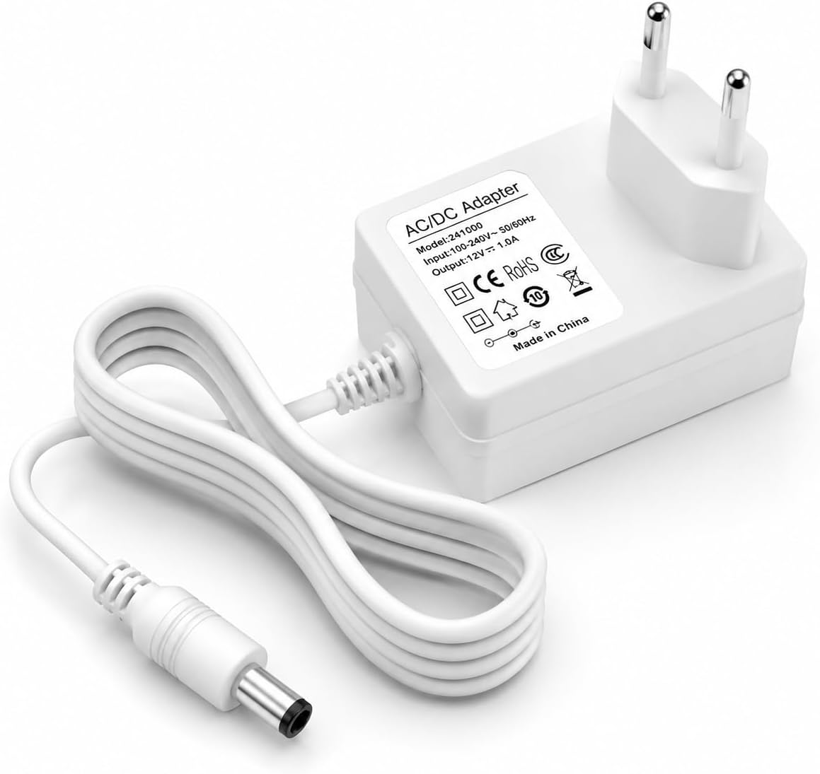 12v 1a 12w Netzteil Für Led-streifen Mit Universal-netzadapter 100-240v, 1m 5,5 X 2,1 Mm Dc-anschluss, Ladegerät Für Led-streifen, Überwachungskameras, Router, Tv-boxen Und 12v Dc-geräte