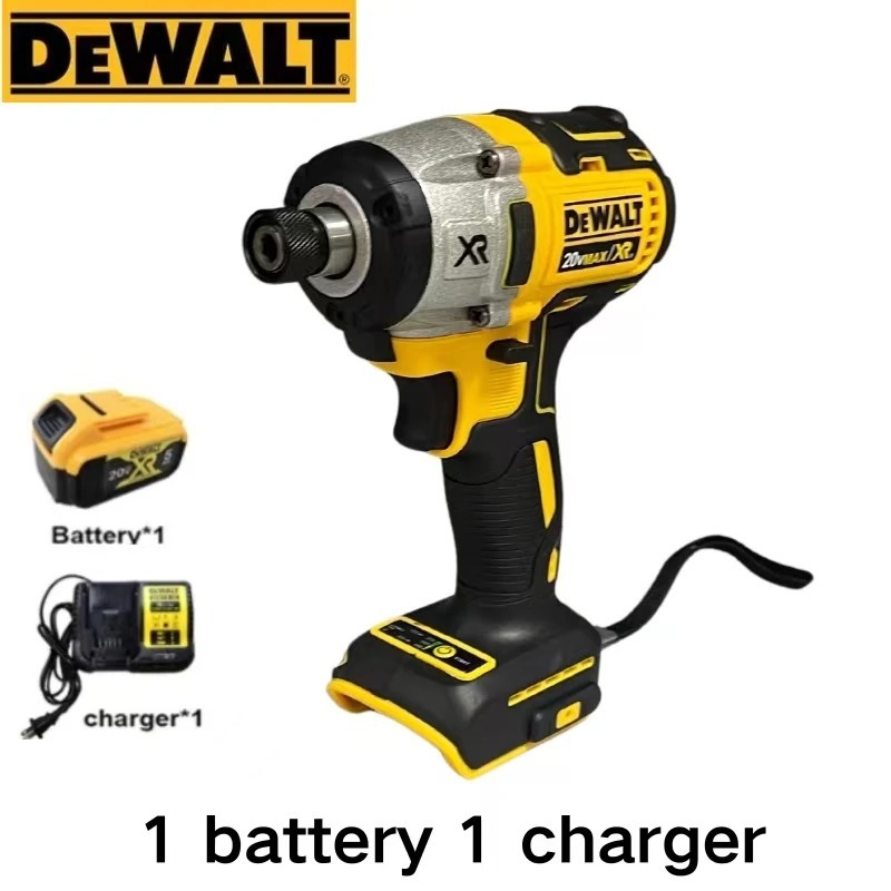Dewalt Dcf887 Avvitatore Ad Impulsi Xr 18v 1/4" 205 Nm - Con Batteria E Caricabatterie