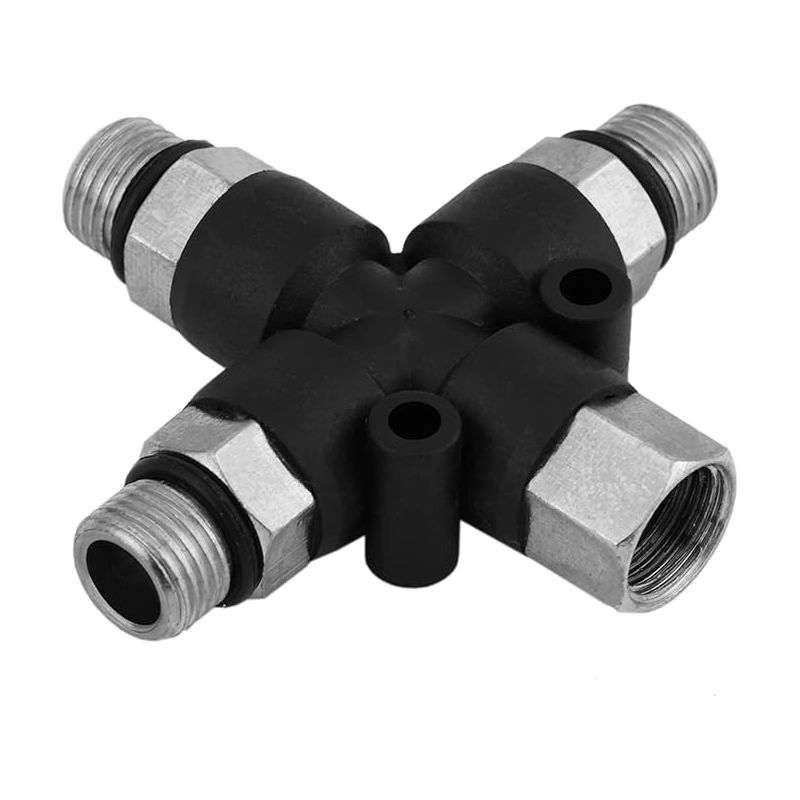 1/8" Bsp 3-wege-airbrush-kompressor-schlauchadapter