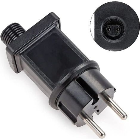 Transformator Für Weihnachtsbeleuchtung, Elektrischer Adapter Mit Zeitschaltuhr, Netzteil, Schutzart Ip44, 31 V, Max. 3,6 W, Eu