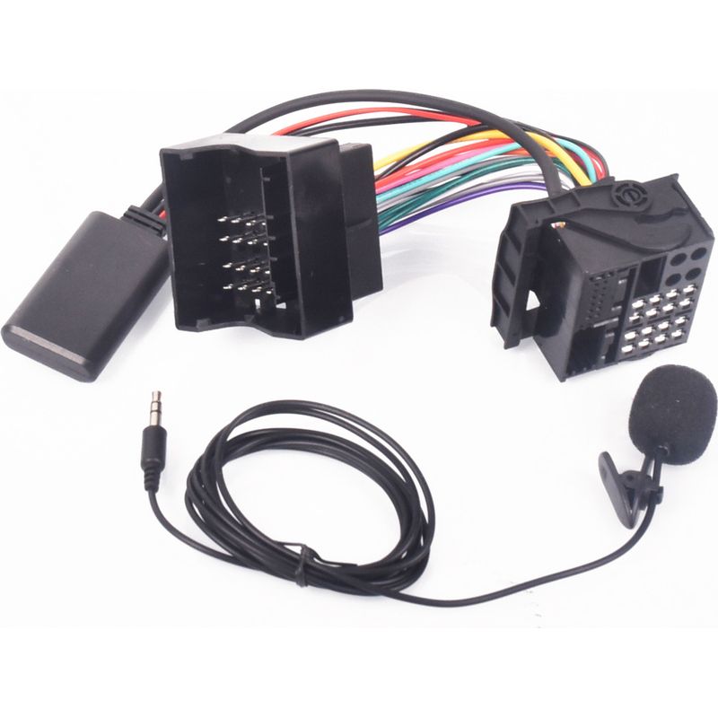 Aux-kabel, Bluetooth 5.0-audioadapter, Bluetooth-modulanschluss Für Das Auto Mit Ersatzmikrofon
