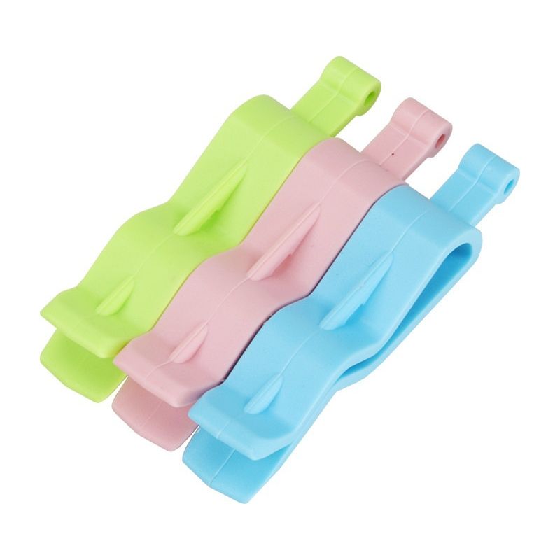 Set Mit 6 Müllbeutelclips, Müllbeutel-halteclips Aus Kunststoff