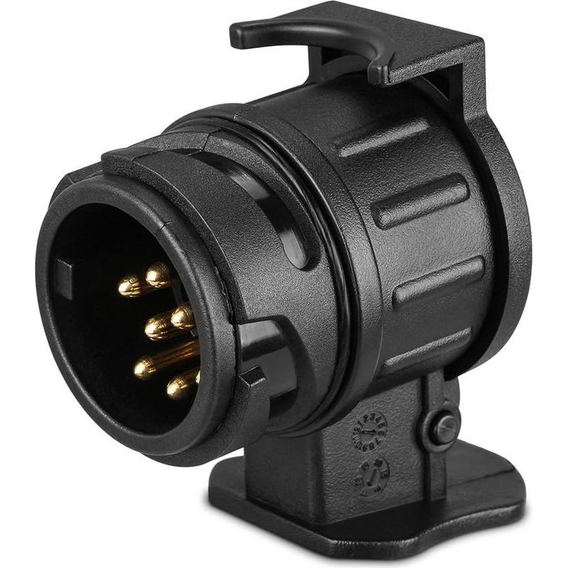 Wasserdichter 13-poliger Weiblicher Auf 7-poliger Männlicher Anhängerstecker-adapter Für Anhängerkupplungen An Pkw, Anhänger, Lkw, Wohnwagen