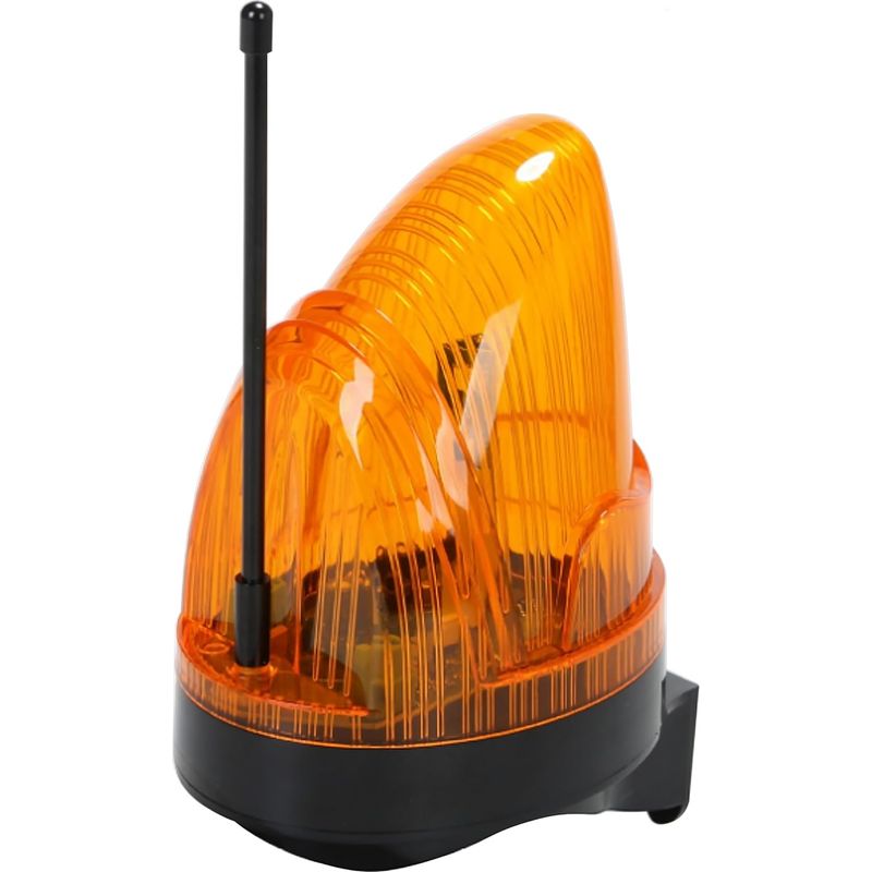 Blinklicht Und Zubehör Für Die Torautomatisierung, 220v Universal-torblinker Mit Antenne, Led-blinksignalgerät, Warnleuchte (15133cm)