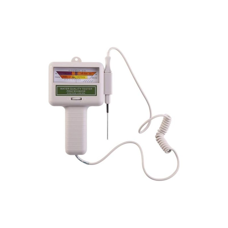 Chlor- Und Ph-meter-tester, 2-in-1 Digitales Wasseranalysegerät Für Schwimmbäder, Spas Und Trinkwasser