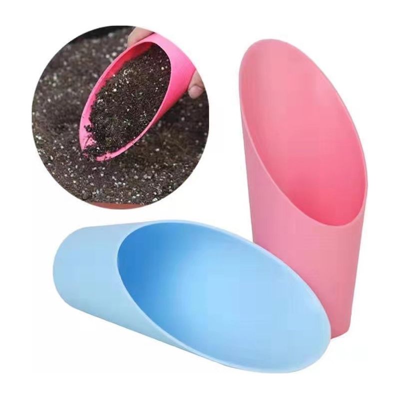 Set Mit 2 Mini-erdschaufeln Für Sukkulenten – Gartengerät Aus Kunststoff – Pflanzgefäß