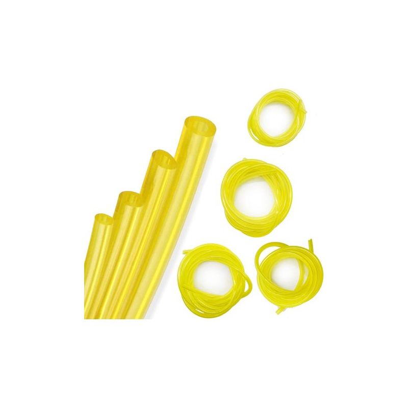 4er-packung Mit Je 2 Meter Langen Kraftstoffschläuchen (durchmesser 3 X 6 Mm, 3 X 5 Mm, 2,5 X 5 Mm, 2 X 3,5 Mm) Für Laubbläser, Trimmer, Kettensägen Und Freischneider. Strapazierfähiger, Flexibler Kra