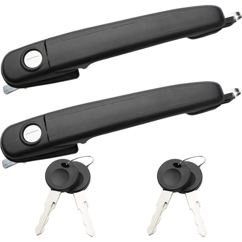 Türgriffe Vorne Links + Rechts Für Sharan Polo Caddy Alhambra Ford Galaxy 1h0837061 6n0837207c 6n0837207d 6n0837207