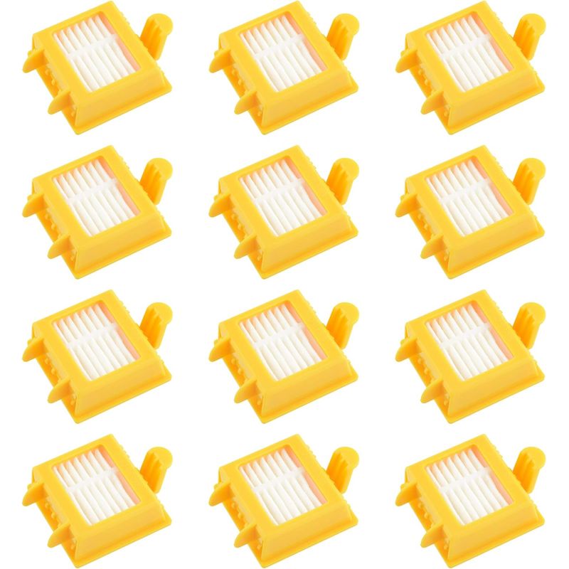 12 Filter, Kompatibel Mit Roomba 700. Ersatzteilset Für Filter Der Serie 7. Enthält Zwölf Filter Für Die Modelle 720, 730, 750, 760, 765, 770, 772, 776, 780, 785 Und 790.