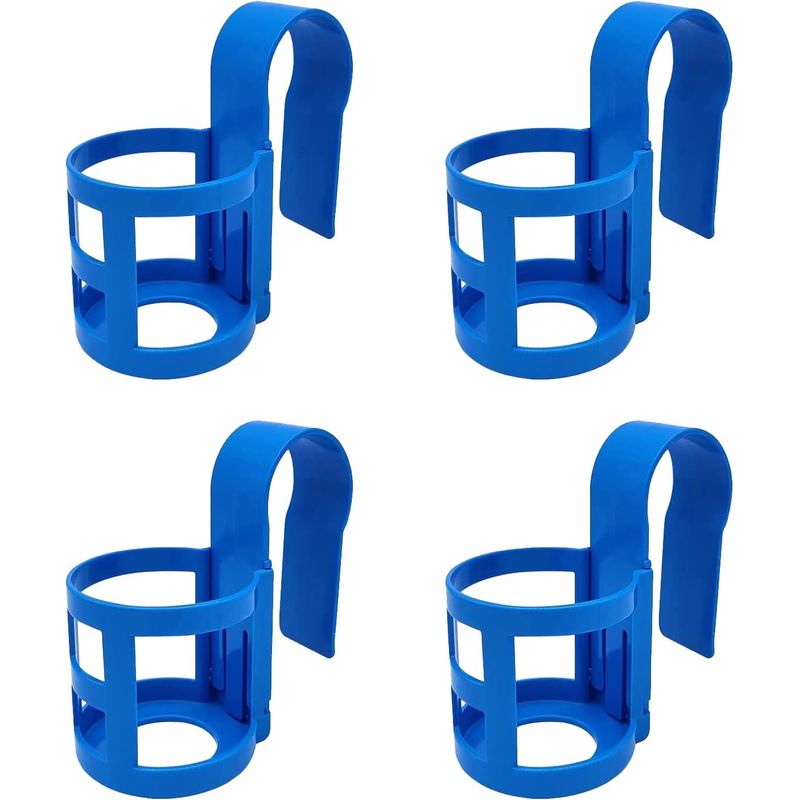 4-teiliges Becherhalter-set Für Den Poolbereich, Becherhalter Für Aufstellpools, Becherhalter Für Getränke Und Sonnenbrillen Am Pool