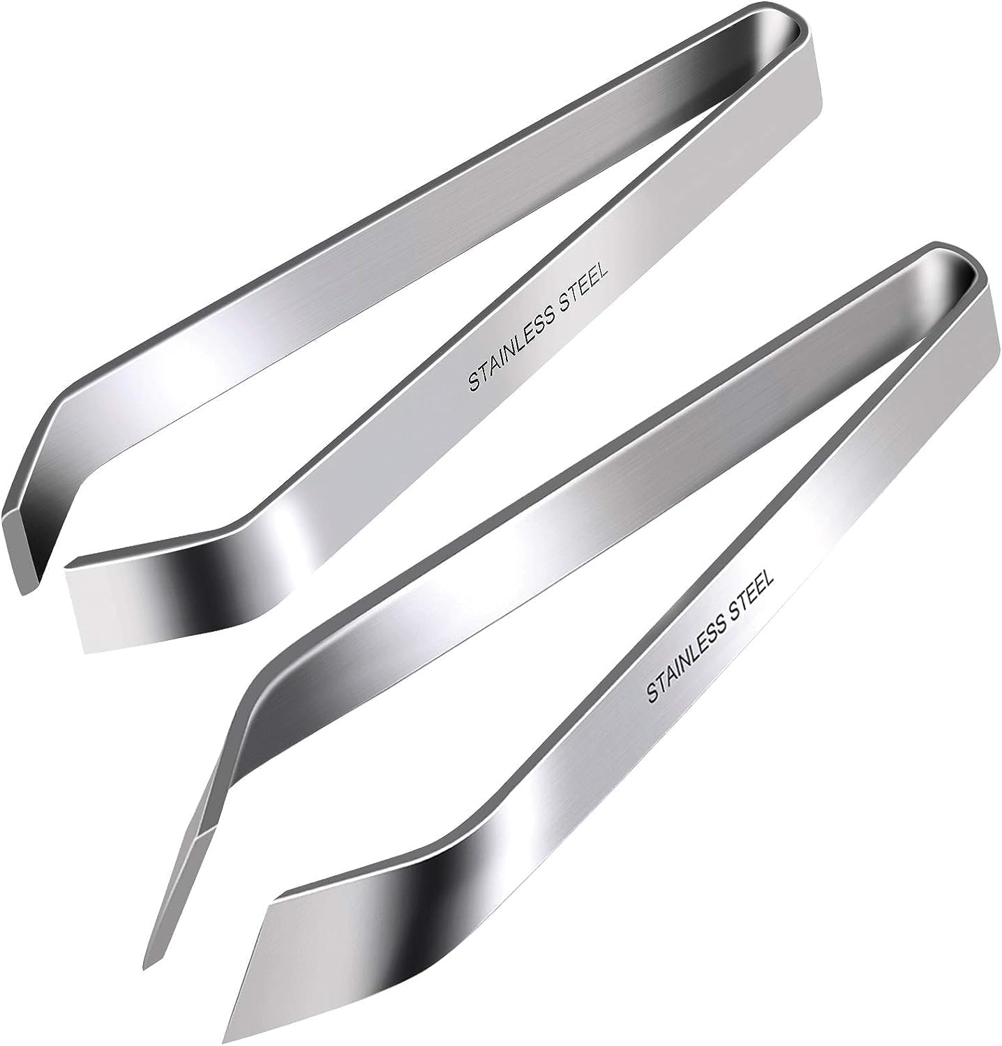 Fischgräten-pinzetten-set, Edelstahl, 2 Stück