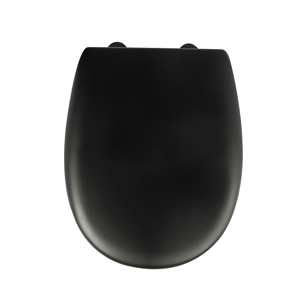 Homseat Painted Mdf Toilet Seat Black