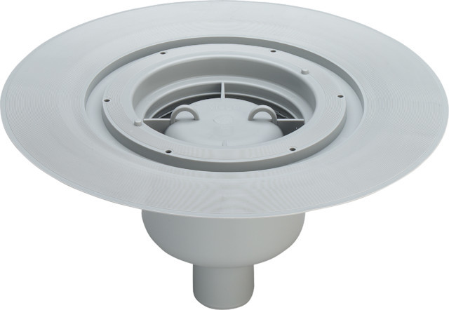 Viega - Advantix Bodenablauf Grundkörper 100mm (dn70/100) Kunststoff Grau 4951.15