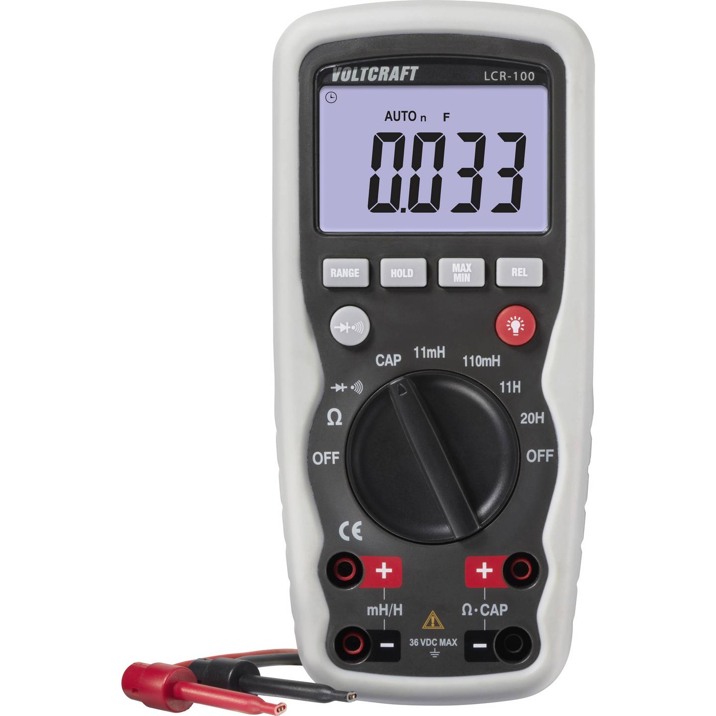 [neuwertig] B-ware Voltcraft Lcr Messbrücke Lcr-100 Präzise Messgeräte Für Widerstände Messgerät