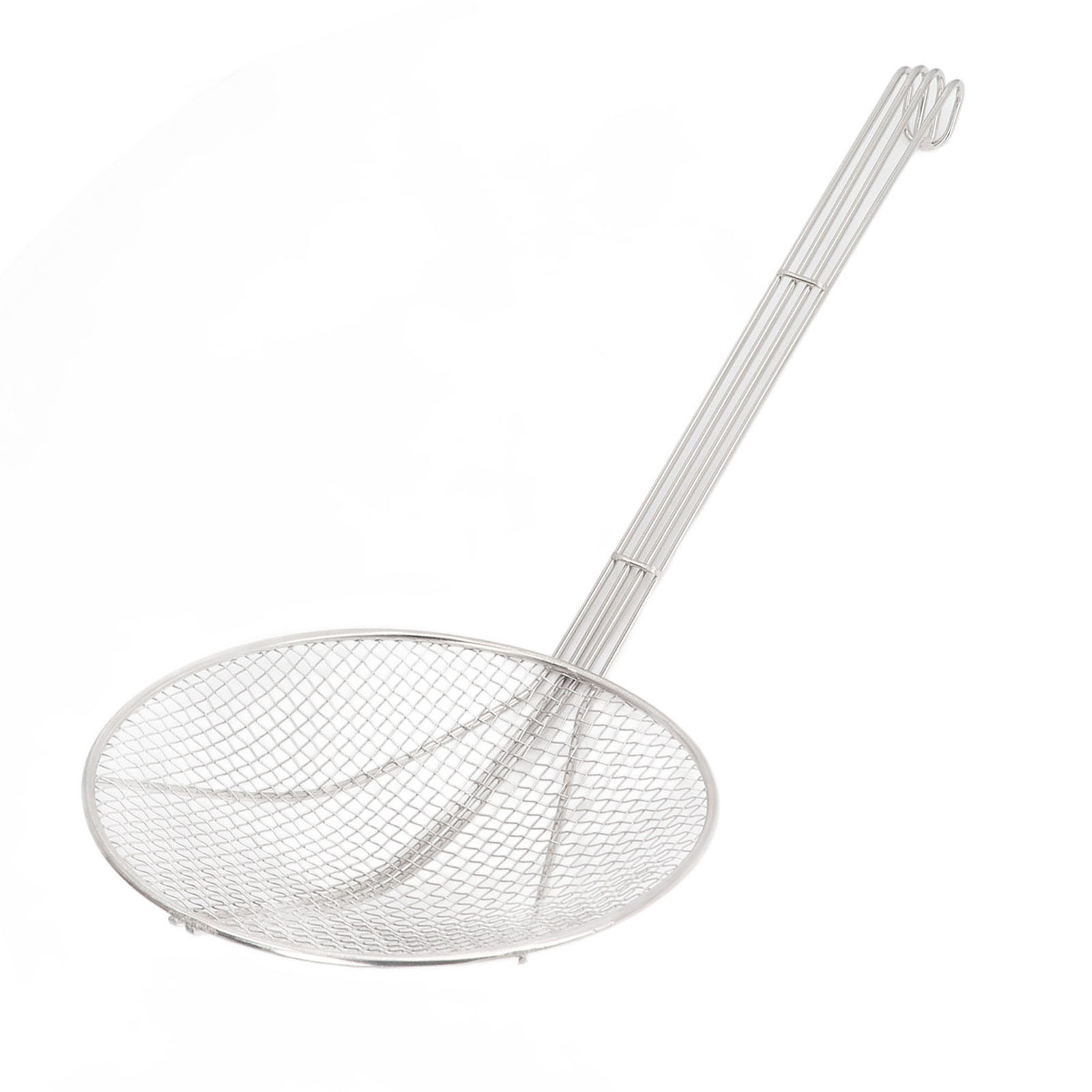 Schaumlöffel Mit Langem Griff, Feinmaschiger Edelstahl-sieblöffel Mit Haken Zum Braten, 20 Cm / 7,9 Zoll.