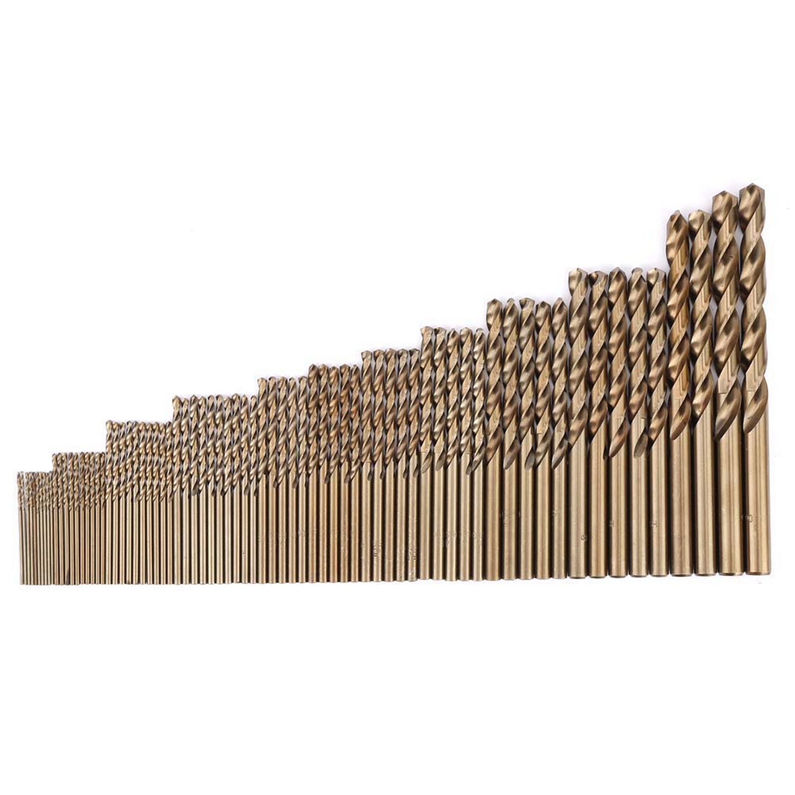 Set Mit 74 Spiralbohrern, Kombinationswerkzeuge (1,0-8,0 Mm).