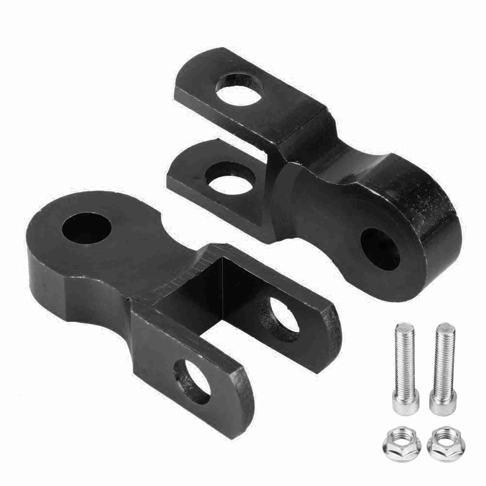 Motorrad-hinterradstoßdämpfer, 2 Stück, 5 Cm Erhöhung, Chassis-hebevorrichtung (mit Schrauben).