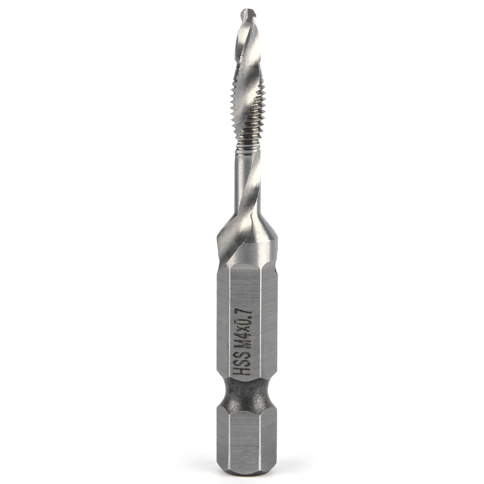 Sechskant-schaftbohrer, M4-schlagbohrer Mit Titanbeschichtung, Für Weichmetalle, Aluminium, Eisen.