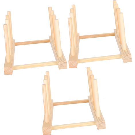 Weihnachtliches Küchenutensilien-set, Schüssel, Abtropfgestell, Holzregal, Heimdekoration, 3-teilig