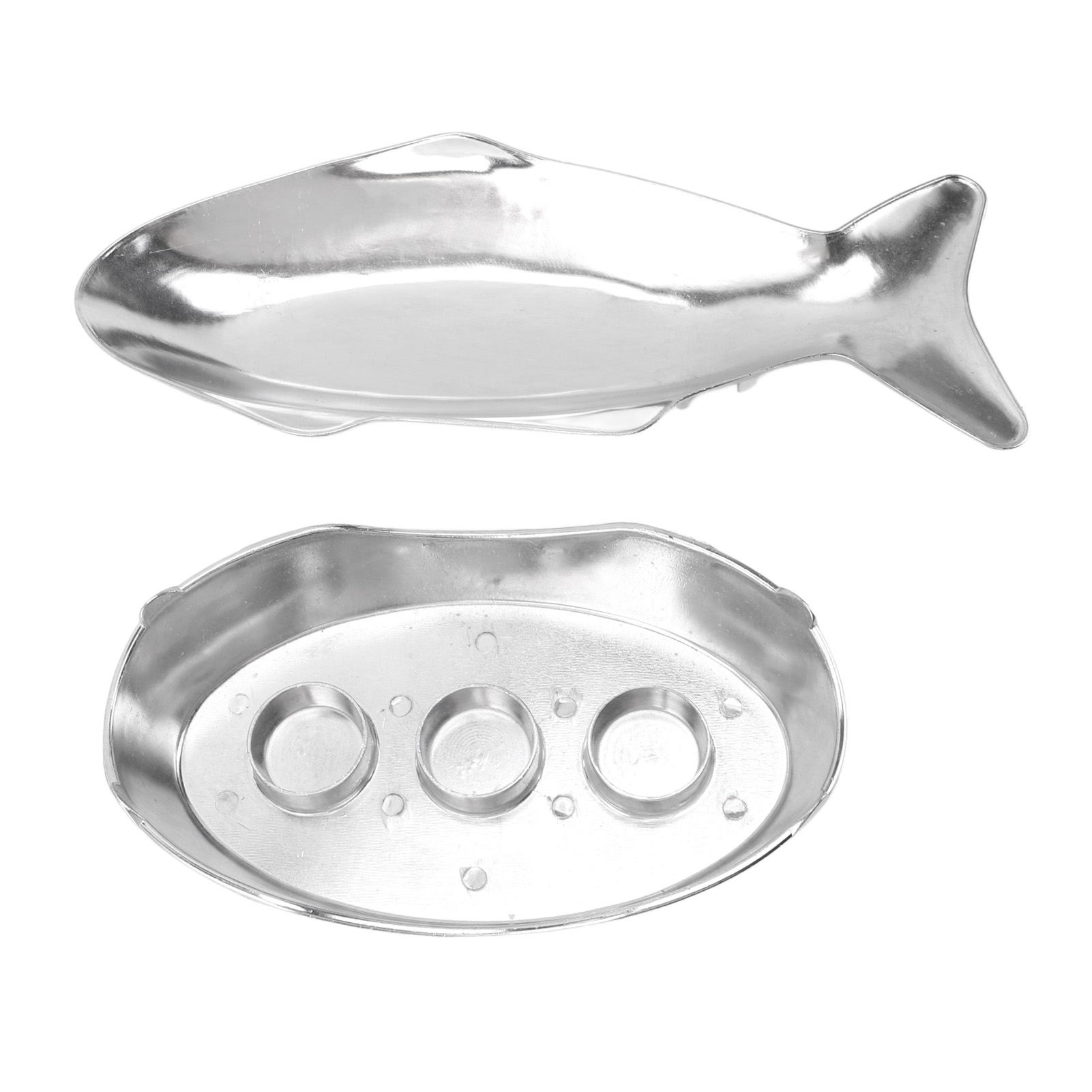 Fischförmige Grillpfanne, Gleichmäßige Hitzeverteilung, Aus Aluminiumlegierung, Geeignet Für Hotels, Restaurants Und Bankette.