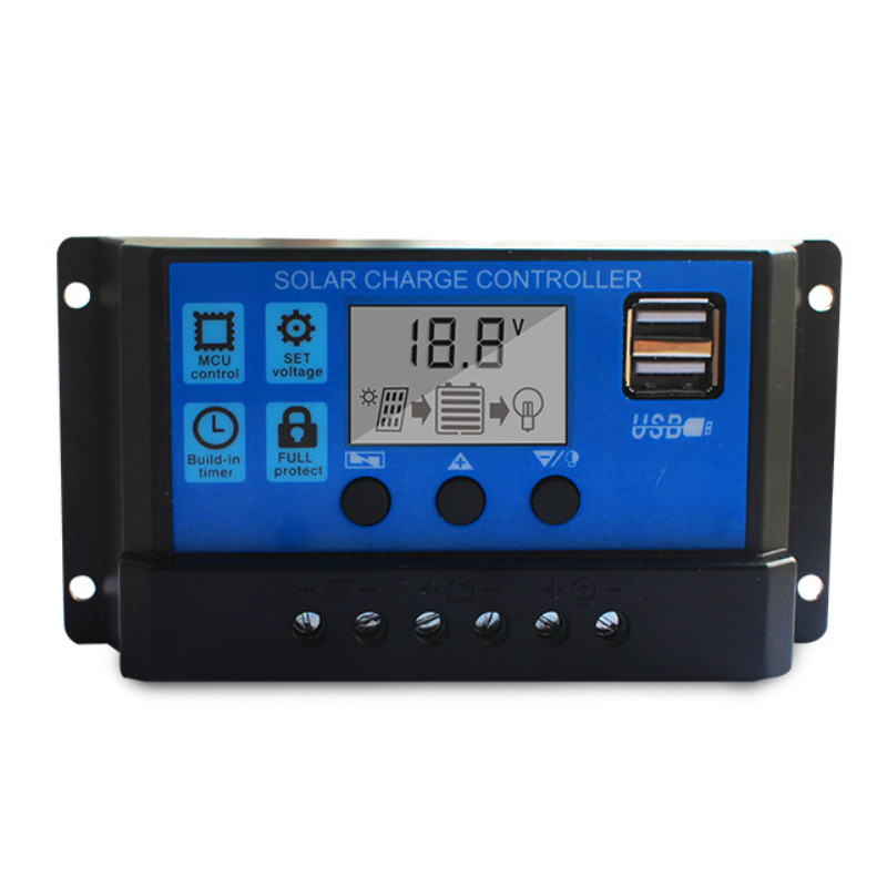 40a 12v/24v Solar-laderegler, Automatische Erkennung, Led-anzeige, Pwm-batterie.