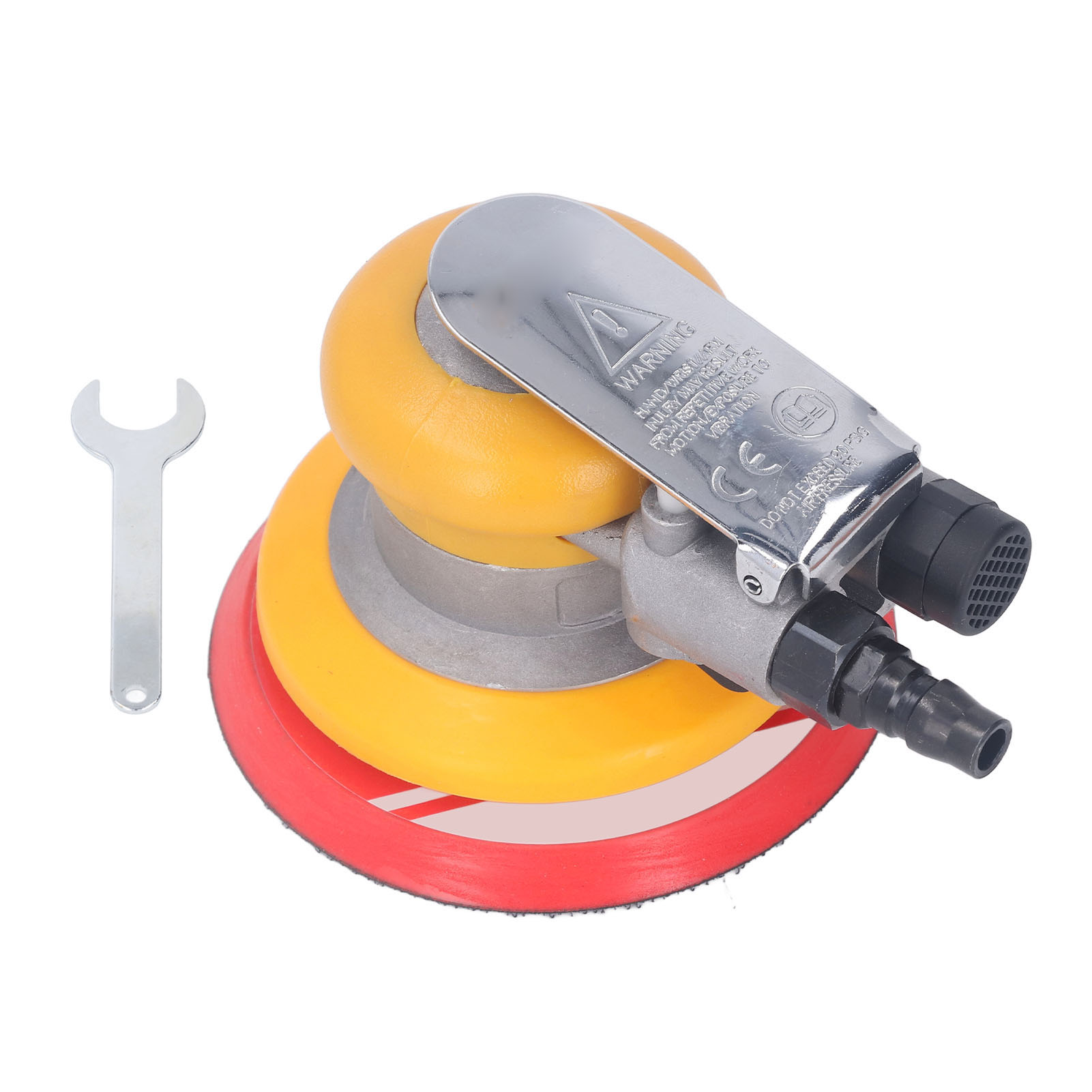 Exzenterschleifer Mit Druckluftfunktion, Pneumatischer Handschleifer Für Karosseriearbeiten, Holzbearbeitung, Verbundwerkstoffe Und Metallbearbeitung.