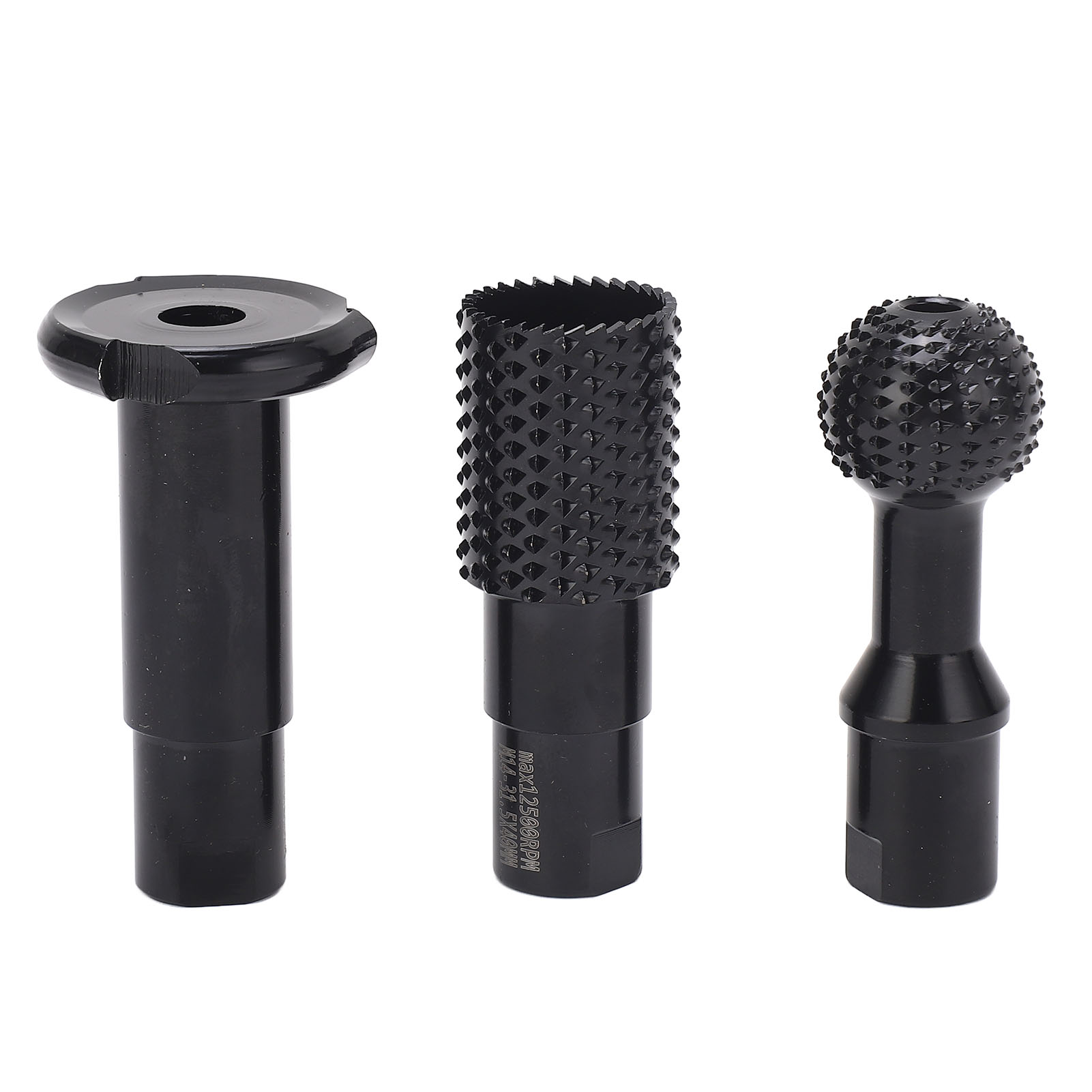 M14 Rotationsfräser-set, 3-teilig, Holzschnitzfräser Für Winkelschleifer Typ 115 125.