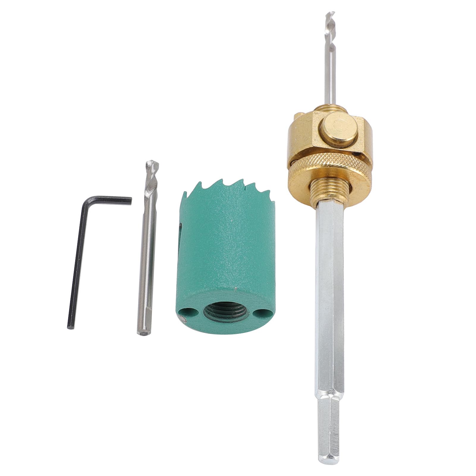 Lochsägen-set Für Einbauleuchten, Lichtschneider Zum Bohren Von Gipskartondecken Mit Schnellkupplungs-verbindungsstange, 65 Mm/2,56 Zoll Türöffner.