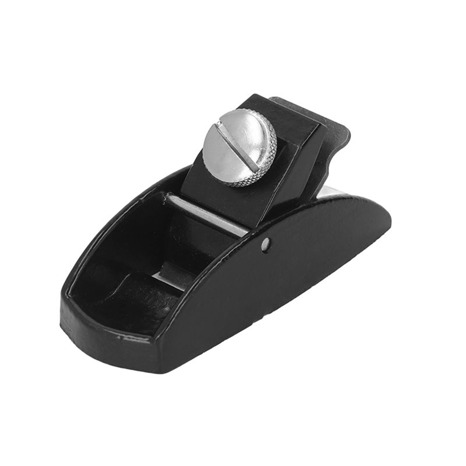 Mini-hobelmaschine Aus Kohlenstoffstahl, Einstellbare Schnitttiefe, Schneide, Europäischer Stil, Holzbearbeitung, Hand, Schwarz S.