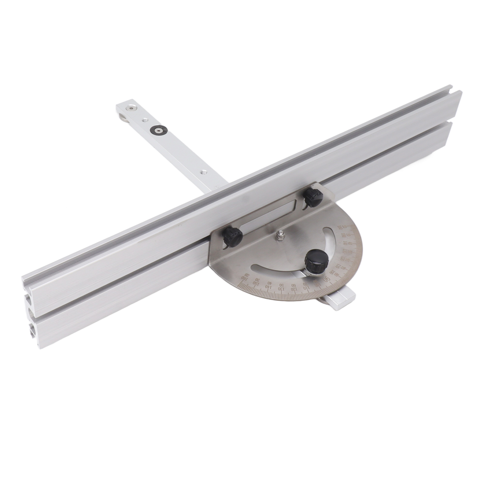 Winkelmesser, Messlineal Aus Aluminiumlegierung Für Die Holzbearbeitung Mit Anschlag.