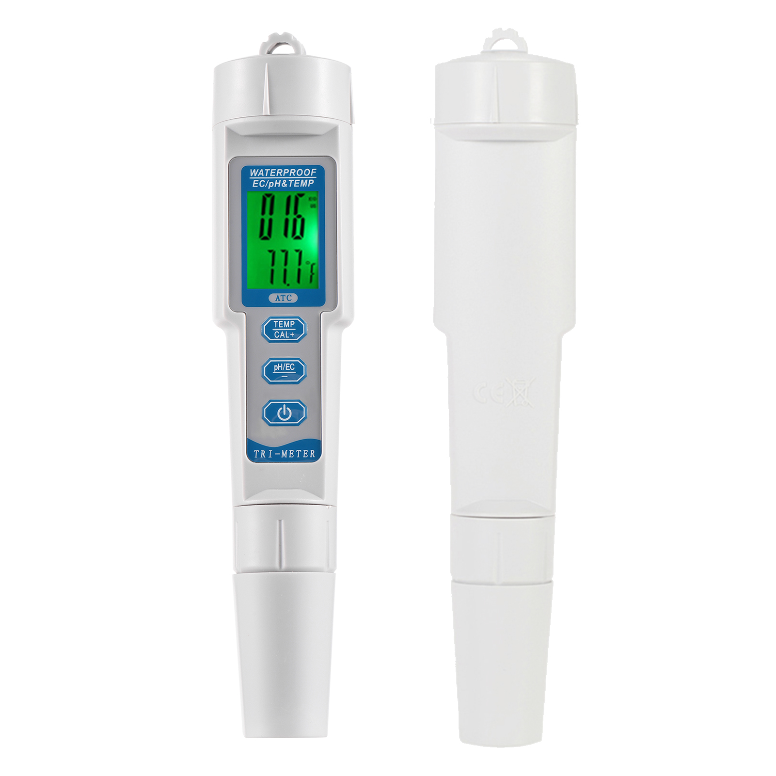 Professionelles 3-in-1 Multiparameter-wasserqualitätsmessgerät, Tragbarer Ph-messstift Vom Typ Ec, Temperaturmessgerät, Säuremessgerät Und Analysegerät.