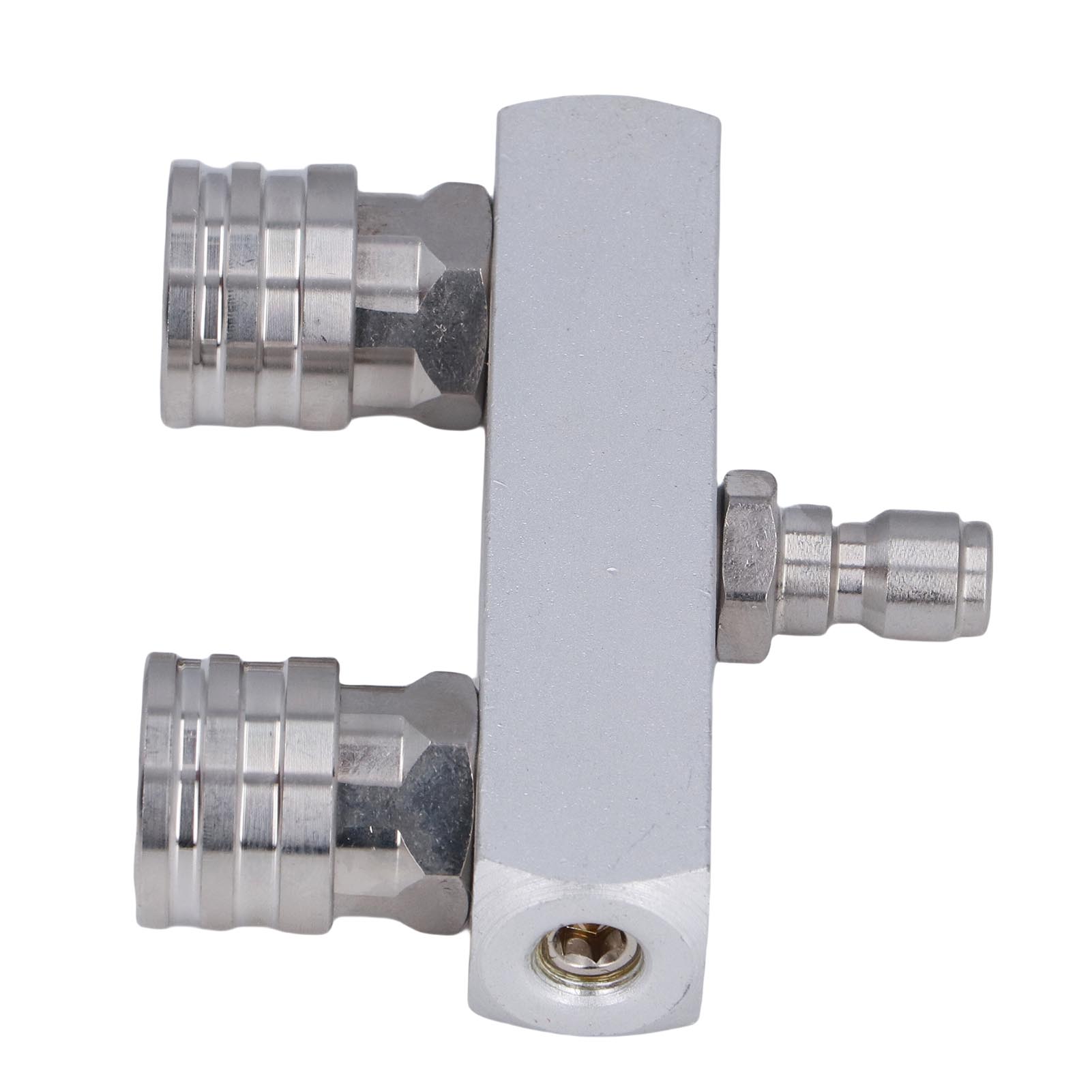 Hochdruckreiniger Mit Doppeldüse, 4500 Psi, 1/4 Zoll, Schnellanschluss, Aluminiumlegierung Mit 4 Düsen.