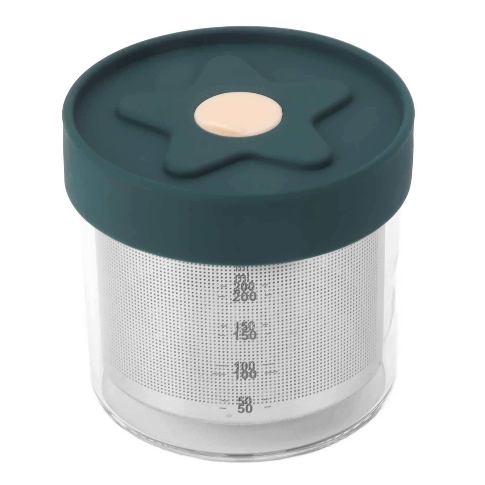 200 Ml Vorratsbehälter, Hitzebeständige Zutatenbox, Kühlschrank-frischeorganizer Mit Luftdichtem Deckel Und Abflussloch.