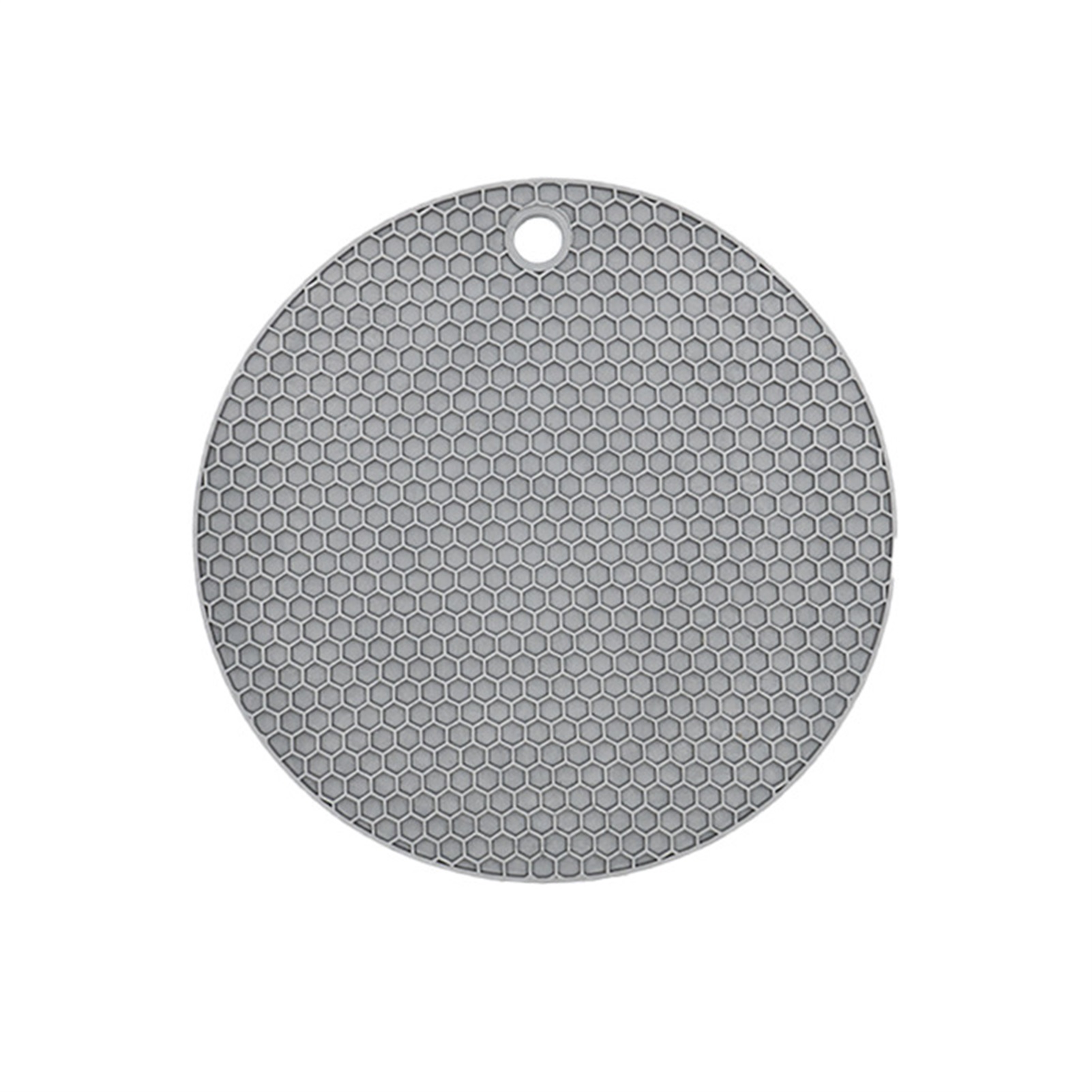 Runde, Ungiftige Gummitischunterlage, Rutschfest, Hitzebeständig, Waschbar, Isolierend, Für Tassen Und Schüsseln, Grau, 14,5 Cm / 5,7 Zoll.