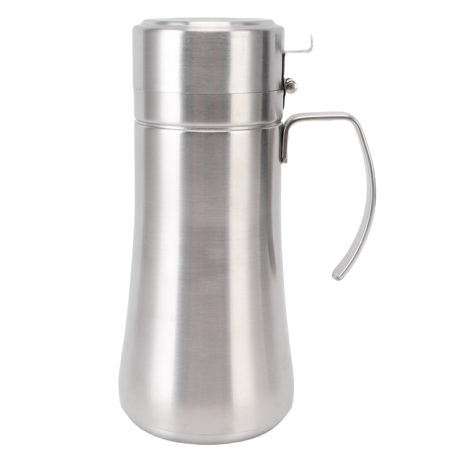 Olivenöl-spenderflasche Aus Edelstahl, Essigtopf, Luftdichter Behälter Mit Deckel Für Küche, Grill, 800 Ml.