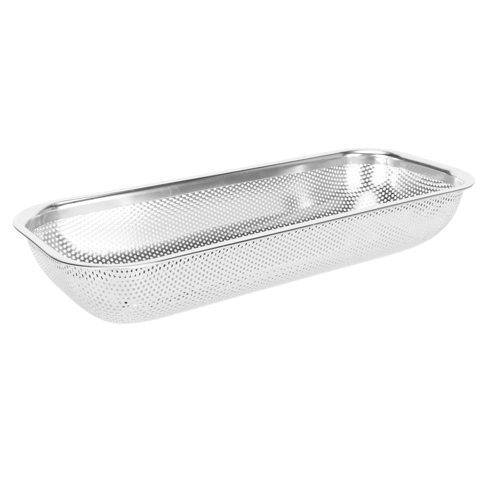 Abtropfgestell Für Küchenutensilien Aus Edelstahl, Multifunktionaler Abtropfkorb Für Besteck, Essstäbchen, Messer, Löffel, Mit Löchern.