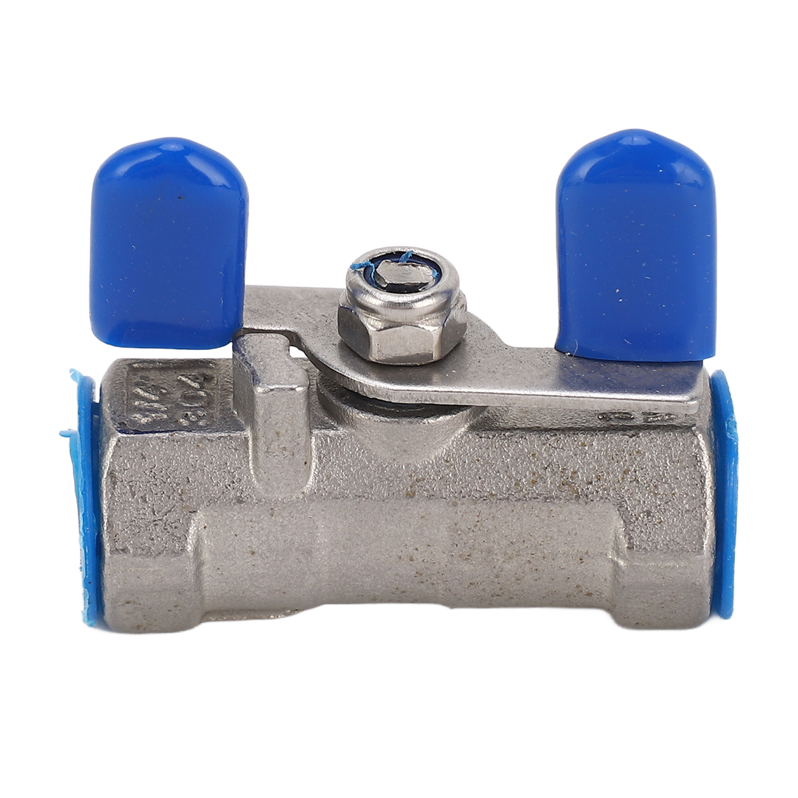 1/4 Zoll Kugelhahn, Innengewinde, Aus Edelstahl 304 Npt Mit Absperrklappe.