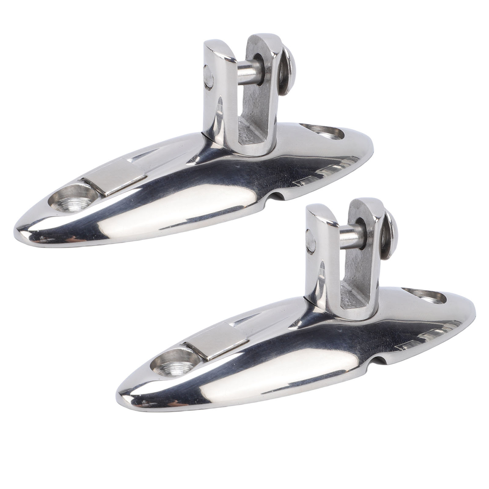 Bimini-top-schwenkscharnier Für Boote, 2 Stück, Edelstahl 316, Deckbeschläge Für Yachten, Pontons, Wohnmobile.